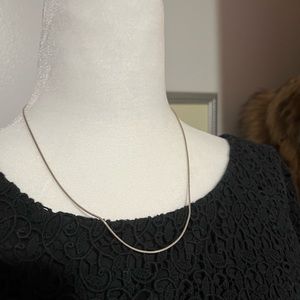 Vintage Sterling silver necklace stamps 925 
18 inches